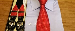 Bretelles cravate